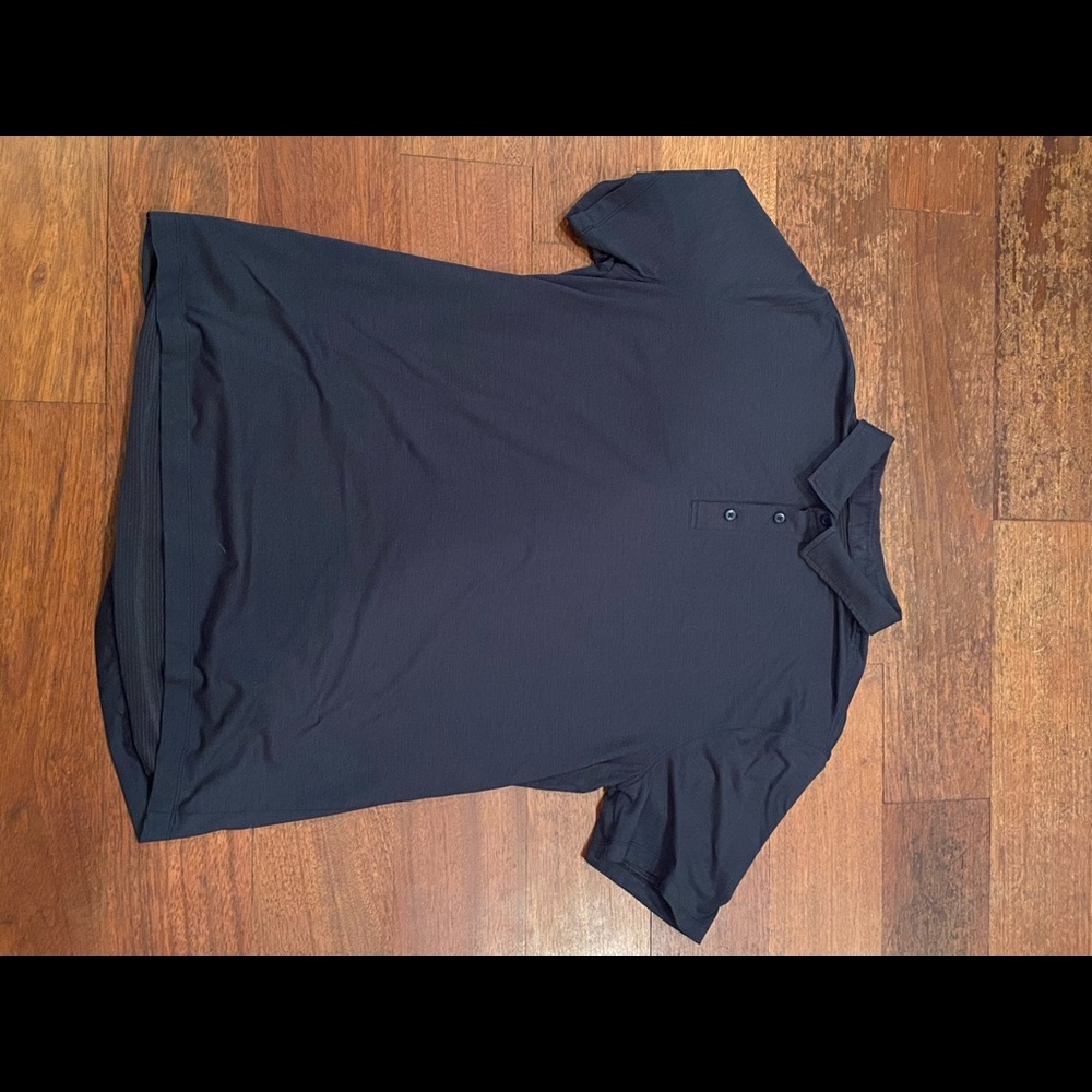 Blue lululemon collared shirt. Evolution polo.